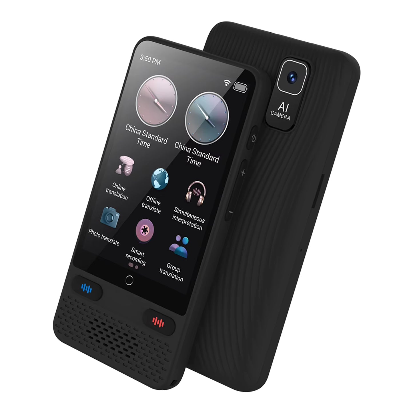 Portable Language Translator Device S85 with 138 Languages Voice Translating Offline Translation Support Voice Video Recording