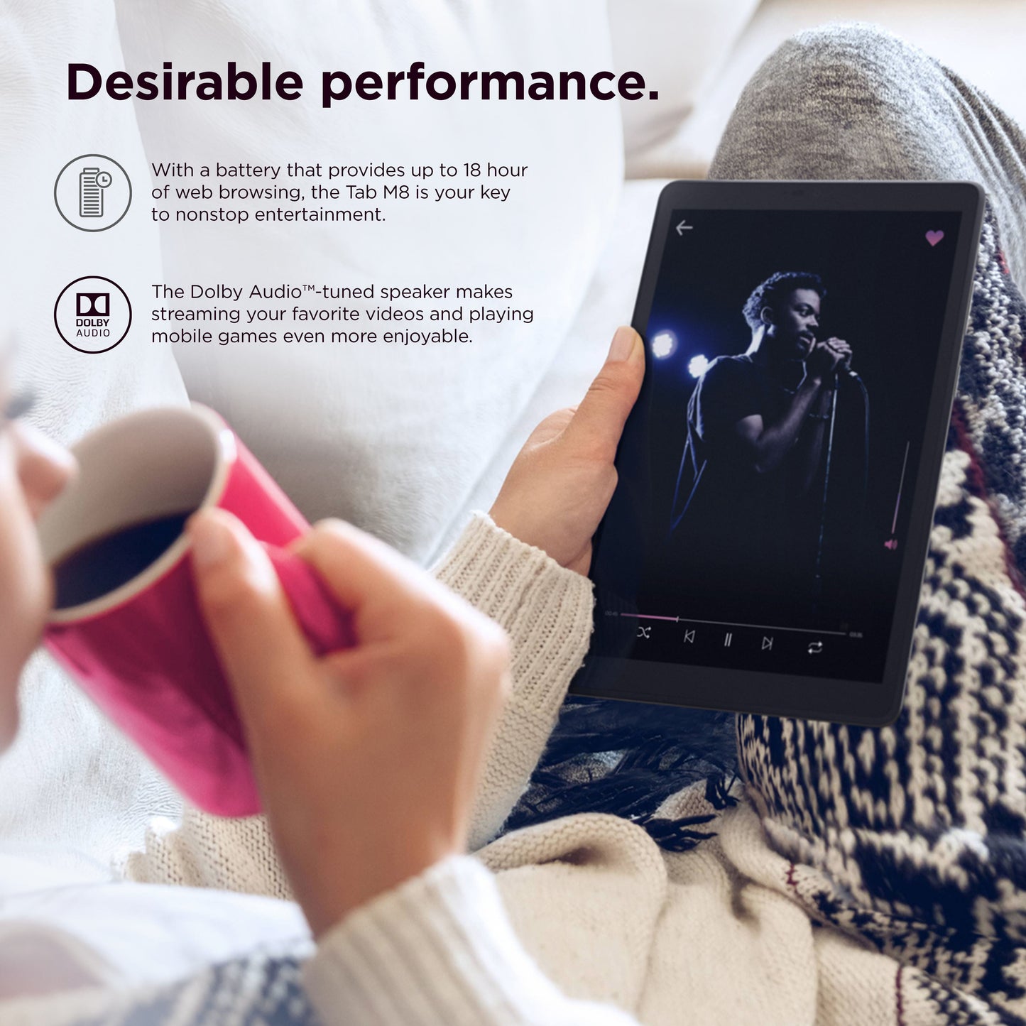 Tab M8 (3Rd Gen) 8" Tablet, 32GB Storage, 3GB Memory, Android 11, HD Display