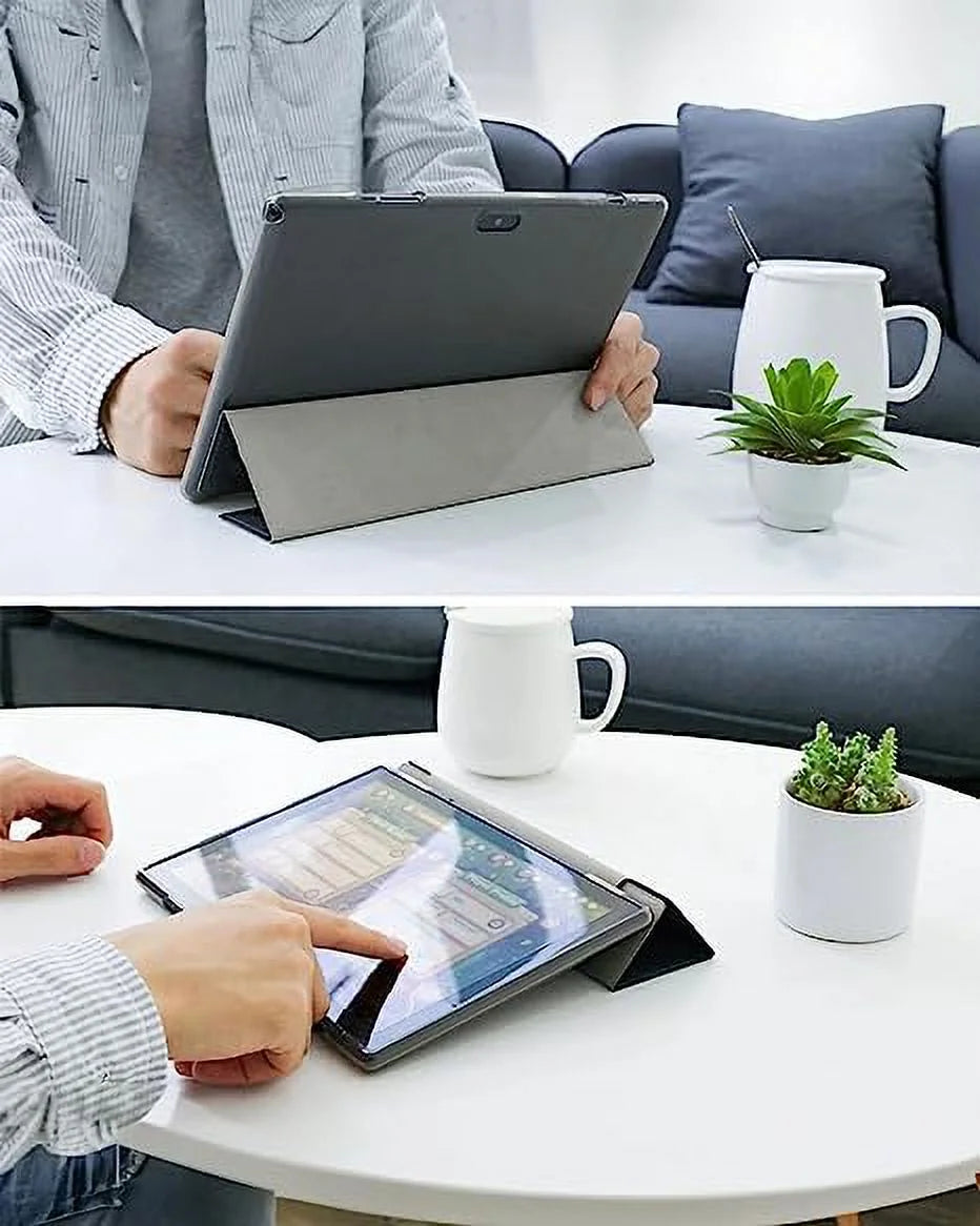 Tablet 2 in 1 Android Tablets with Keyboard 10 Inch Tabletas Include Mouse Stylus 6000Mah Tablet 2GB RAM 32GB ROM 512GB Expandable Tableta, 8MP Dual Camera, Wifi BT Google Tablet PC.